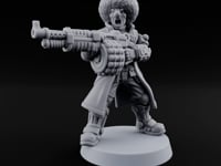 Rifle Levelling Clown Villain turntable