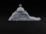 Rivet-Plated Dome-Capped Steampunk Automobile turntable