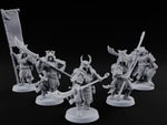 Glave Bearing Ashigaru Warriors turntable