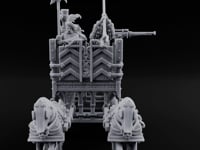 Canon Loaded Highland War Wagon turntable
