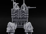 Canon Loaded Highland War Wagon turntable