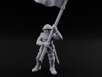 Banner Waving Human Bannerman turntable
