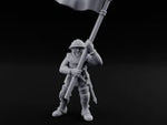 Banner Waving Human Bannerman turntable