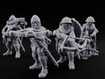 Crossbow Cranking Human Crossbowmen turntable