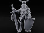 Antlered Helm Kneeling Human Duke turntable