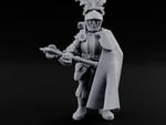 Mace Levelled Caped Human Captain turntable