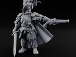 Pistol Levelled Sword Drawn Human Captain turntable