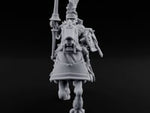 Lance And Sword Charging Human Knight on Horseback B turntable