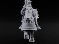 Lance And Sword Charging Human Knight on Horseback D turntable