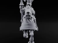 Lance And Sword Charging Human Knight on Horseback F turntable