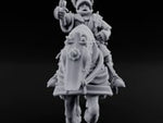 Lance And Sword Charging Human Knight on Horseback G turntable