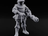 Handgun Clutching Human Handgunner B turntable
