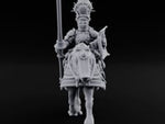 Lance Bearing Plumed Helmed Human Knight on Horseback E turntable