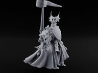Halberd Raised Dragon Helmed Skeleton Knight turntable