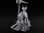 Halberd Raised Dragon Helmed Skeleton Knight turntable