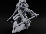 Axe Resting Braided Beard Druid turntable