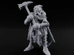 Axe Wielding Ragged Human Marauder A turntable