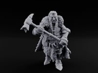 Axe Wielding Ragged Human Marauder D turntable