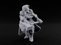 Axe Wielding Ragged Human Marauder G turntable