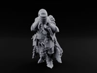 Axe Wielding Ragged Human Marauder H turntable