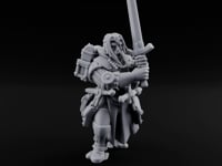 Sword Bearing Pilgrim Human Questing Knight A turntable