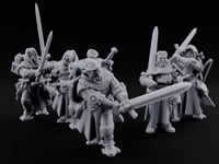 Sword Bearing Pilgrim Human Questing Knights turntable
