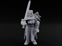 Sword Bearing Pilgrim Human Questing Knight C turntable