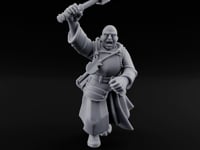 Hammer Raised Bellowing Human Battle Priest turntable