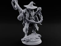 Tentacles Lashing Out Human Wizard turntable