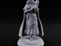 Flame Conjuring Human Sorceress turntable