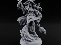 Tentacles Swirling Human Witch turntable