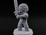 Angry Brawling Gingerbread Warrior A turntable