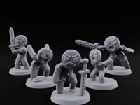 Angry Brawling Gingerbread Warriors turntable
