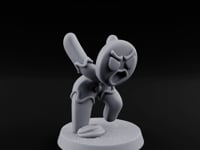 Angry Brawling Gingerbread Warrior C turntable