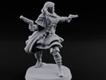 Dual Pistols Blazing Human Gunslinger turntable