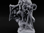 Skull Key Clutching Hag Witch turntable