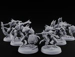 Blowpipe Blasting Lizardfolk Warriors turntable