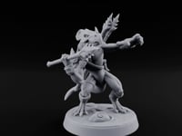 Blowpipe Blasting Lizardfolk Warrior C turntable
