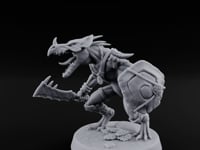 Blowpipe Blasting Lizardfolk Warrior F turntable