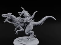 Raptor Reining Lizardfolk Rider A turntable
