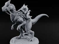 Raptor Reining Lizardfolk Rider B turntable