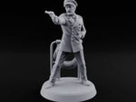Pistol Levelled Human Captain turntable