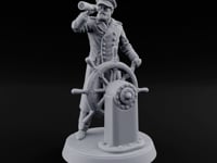 Spyglass Raised Human Captain turntable