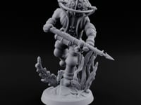 Speargun Levelled Human Deep Sea Diver turntable
