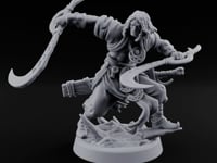 Dual Sickle Whirling Human Ranger turntable
