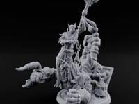 Ruin Mounted Mace Raising Androsphinx A turntable
