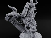 Ruin Mounted Mace Raising Androsphinx B turntable