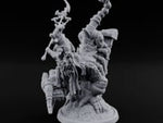 Ruin Mounted Mace Raising Androsphinx D turntable