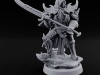 Curved Blade Sweeping Human Assassin turntable