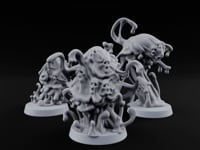 Skull Seeping Oblex Horrors turntable